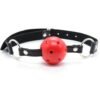 n10931 btp breathable ball gag red 2