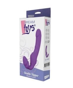 n11025 rechargeable silicone strapless vibrating dildo 2 1