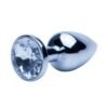 ns7101 precious metals silver anal plug large 1 2 4