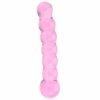 n11032 spectrum ribbed glass dildo 1