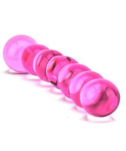 n11032 spectrum ribbed glass dildo wr 2