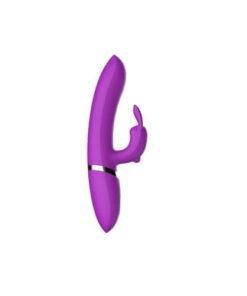 n10943 thrusting purple rechargeable rabbit vibrator 3