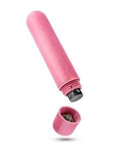 n11234 gaia biodegradable eco bullet vibrator pink 4