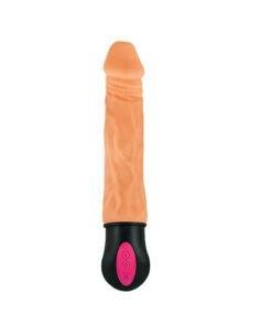 n11430 realistic warming 7inch vibrating dildo flesh 2