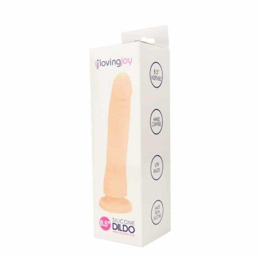 Loving Joy Realistic Silicone 8.5 Inch Strap-On Dildo - Image 7