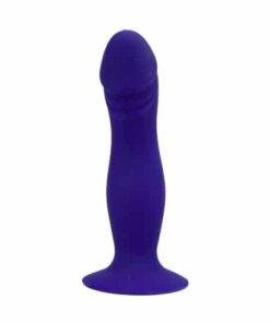 n11536 loving joy 6 inch silicone dildo with suction cup purple 2