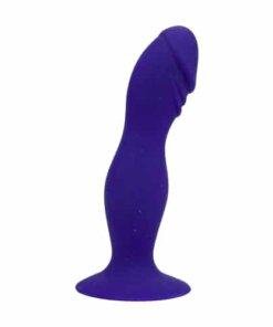 n11536 loving joy 6 inch silicone dildo with suction cup purple 4