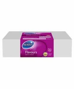 n11723 mates flavours condom bx144 clinic pack 1