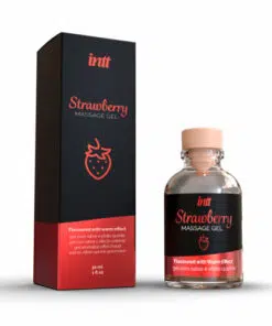 n11818 intt massage gel strawberry flavour