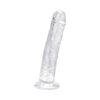 loving joy 8.5 inch suction cup dildo clear
