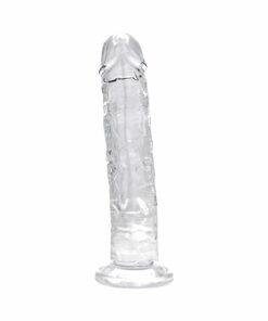 loving joy 9.5 inch suction cup dildo clear