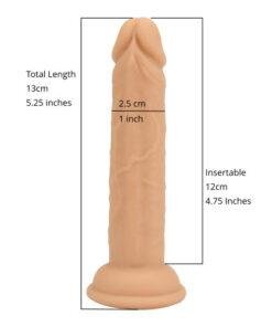 n11473 loving joy 4 5 inch silicone dildo sizes