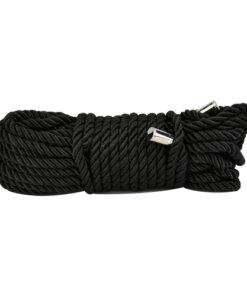 n11716 bound to please silky bondage rope 10m black 1