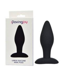 n11778 loving joy silicone anal plug large pkg product