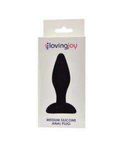 n11779 loving joy silicone anal plug medium pkg