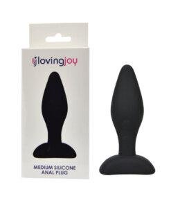 n11779 loving joy silicone anal plug medium pkg product