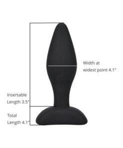 n11779 loving joy silicone anal plug medium sizzing