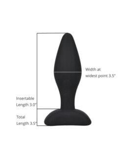 n11780 loving joy silicone anal plug small sizing