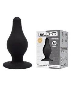 n11844 silexd dual density tapered silicone butt plug med 2