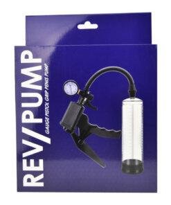 n11884 rev pump gauge pistol grip penis pump pkg