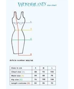 n11904 leg ave top gun costume size chart