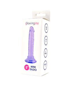 n11937 loving joy 5 inch beginners dildo purple pkg 2