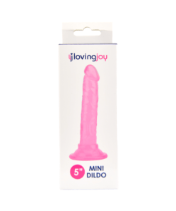 n11938 loving joy 5 inch beginners dildo pink pkg