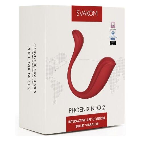 Svakom Phoenix Neo 2 Interactive App Controlled Vibrator - Image 6