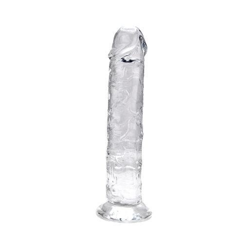 Loving Joy 7.5 Inch Suction Cup Dildo - Clear - Image 4