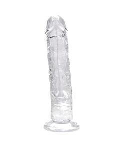 n12185 loving joy 9 5 inch suction cup dildo clear 2 1