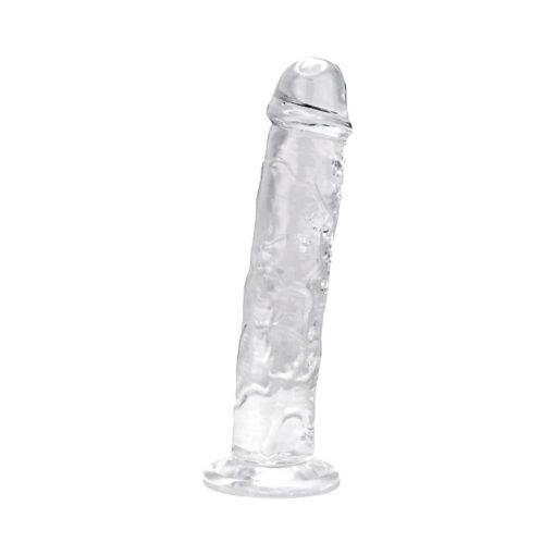 Loving Joy 9.5 Inch Suction Cup Dildo - Clear