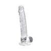 n12189 loving joy 11 inch dildo with balls clear 1