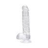 n12201 loving joy 6 inch dildo with balls clear 4