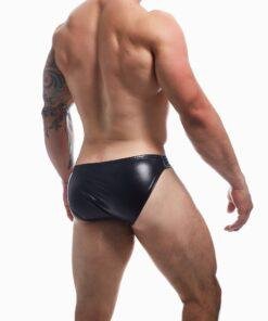 n12227 c4m boost black leatherette bikini brief 2