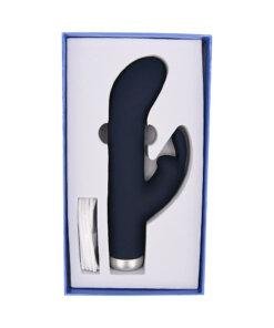 n12255 nauti silicone rabbit vibrator pkg inside