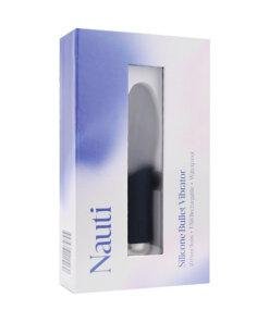 n12257 nauti silicone bullet vibrator pkg 2