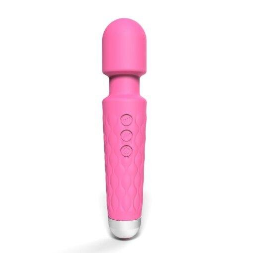 Loving Joy 20 Function Wand Vibrator - Pink