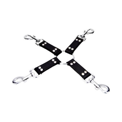 n12269 bound leather 4 way hog tie