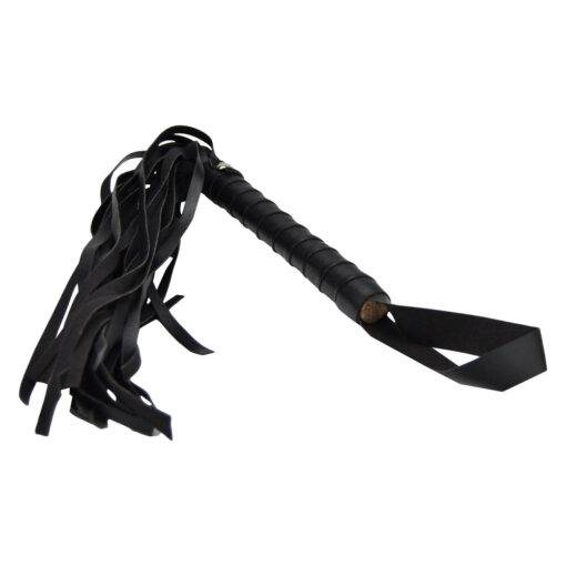 n12280 bound to play beginners bondage kit black 8 piece flogger