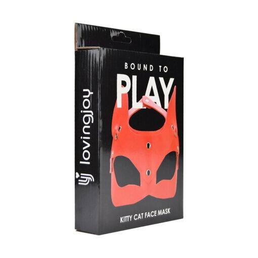 n12284 bound to play kitty cat face mask red pkg 1