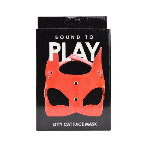 n12284 bound to play kitty cat face mask red pkg