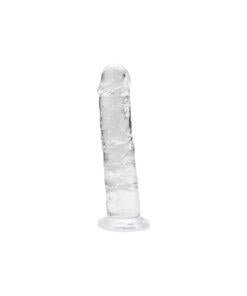 n12304 loving joy 6 inch suction cup dildo clear 1