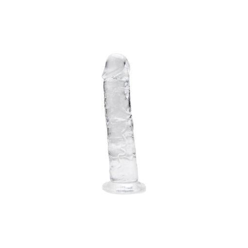 Loving Joy 6 Inch Suction Cup Dildo - Clear - Image 3