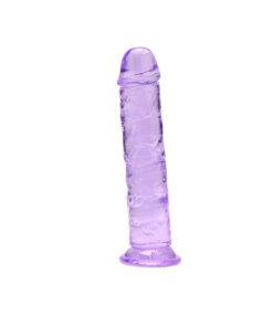 n12306 loving joy 7 5 inch suction cup dildo purple