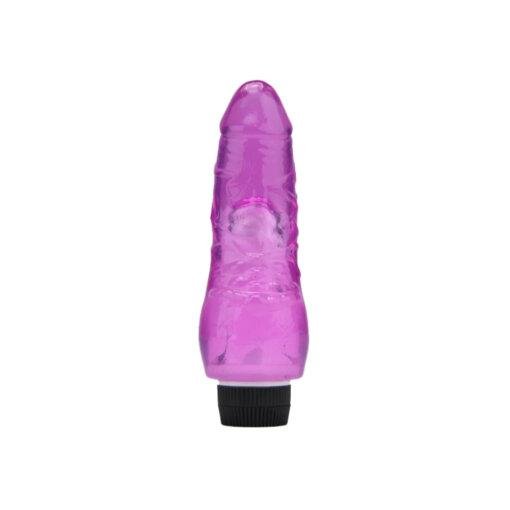 Loving Joy 7 inch Realistic Vibrator - Purple