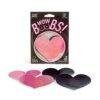 n12490 wow boobs heart nipple pasties 1