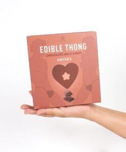 n12534 edible jelly thong chocolate flavour 2