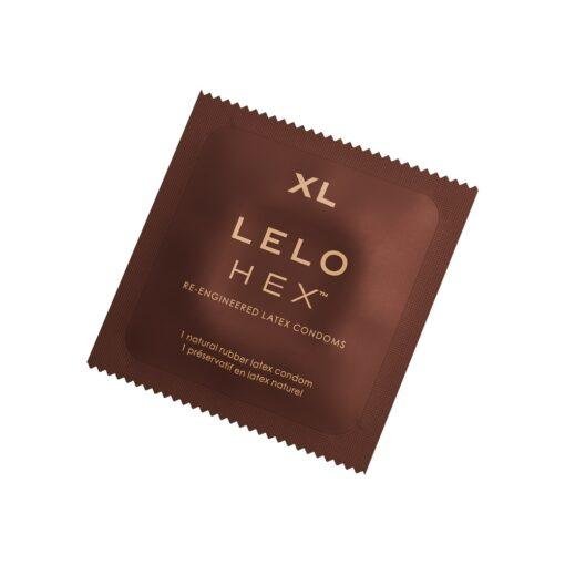 n12550 lelo hex condoms respectxl 3pack 3