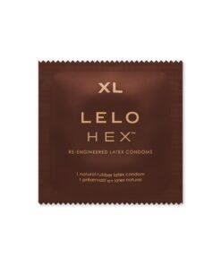 n12550 lelo hex condoms respectxl 3pack 4