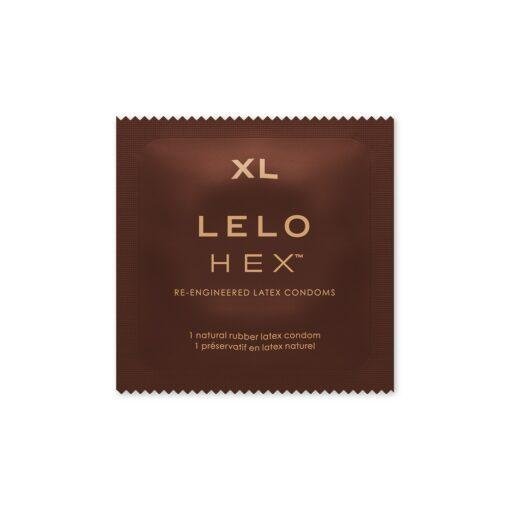 n12550 lelo hex condoms respectxl 3pack 4